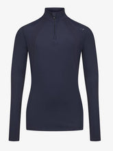 Load image into Gallery viewer, LeMieux Young Rider Mia Mesh Base Layer Navy
