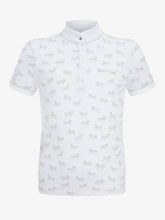 Load image into Gallery viewer, LeMieux Mini Bella Show Shirt White/Ponies
