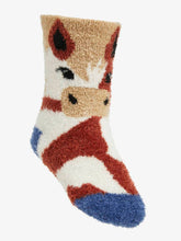 Load image into Gallery viewer, LeMieux Mini Fluffy Character Socks Flash
