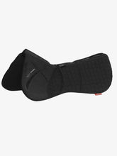 Load image into Gallery viewer, LeMieux ProSorb Plain 3 Pocket Quilted Half Pad Black
