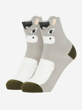 Load image into Gallery viewer, LeMieux Mini Character Socks 2 pack Donkey
