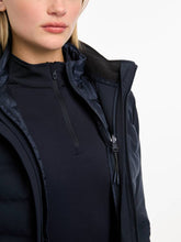 Load image into Gallery viewer, LeMieux Brooke Hybrid Waterproof Jacket Navy
