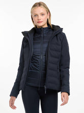 Load image into Gallery viewer, LeMieux Brooke Hybrid Waterproof Jacket Navy
