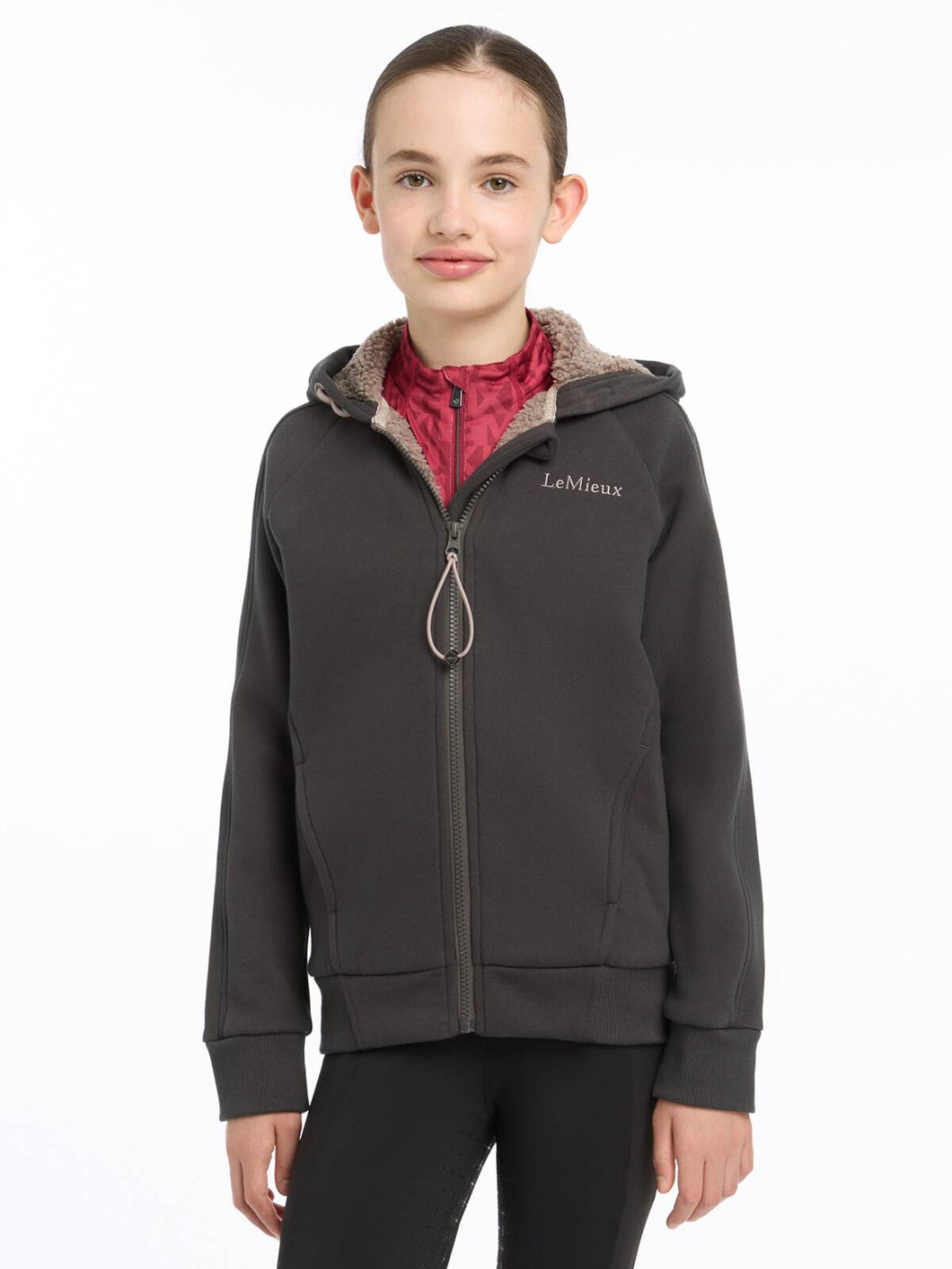 LeMieux Young Rider Hollie Lined Hoodie Cinder