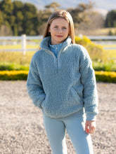 Load image into Gallery viewer, LeMieux Young Rider Tia Teddy Fleece Glacier
