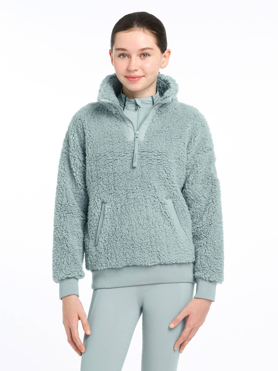 LeMieux Young Rider Tia Teddy Fleece Glacier