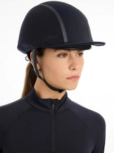 Load image into Gallery viewer, LeMieux Carmine Hat Silk Navy

