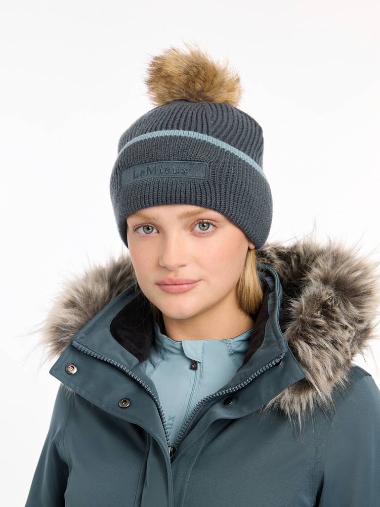 LeMieux Clara Cable Beanie Petrol