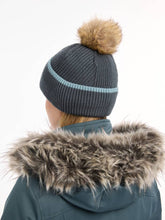 Load image into Gallery viewer, LeMieux Clara Cable Beanie Petrol
