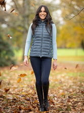 Load image into Gallery viewer, LeMieux Tilly Hooded Puffer Gilet Petrol
