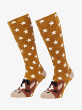 Load image into Gallery viewer, LeMieux Fluffy Character Socks Chancer
