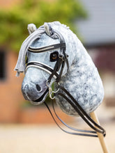Load image into Gallery viewer, LeMieux Hobby Horse Double Bridle Black
