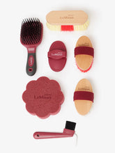 Load image into Gallery viewer, LeMieux Mini Grooming Set Red

