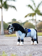 Load image into Gallery viewer, LeMieux Toy Pony Jump Saddle &amp; Stud Girth Black

