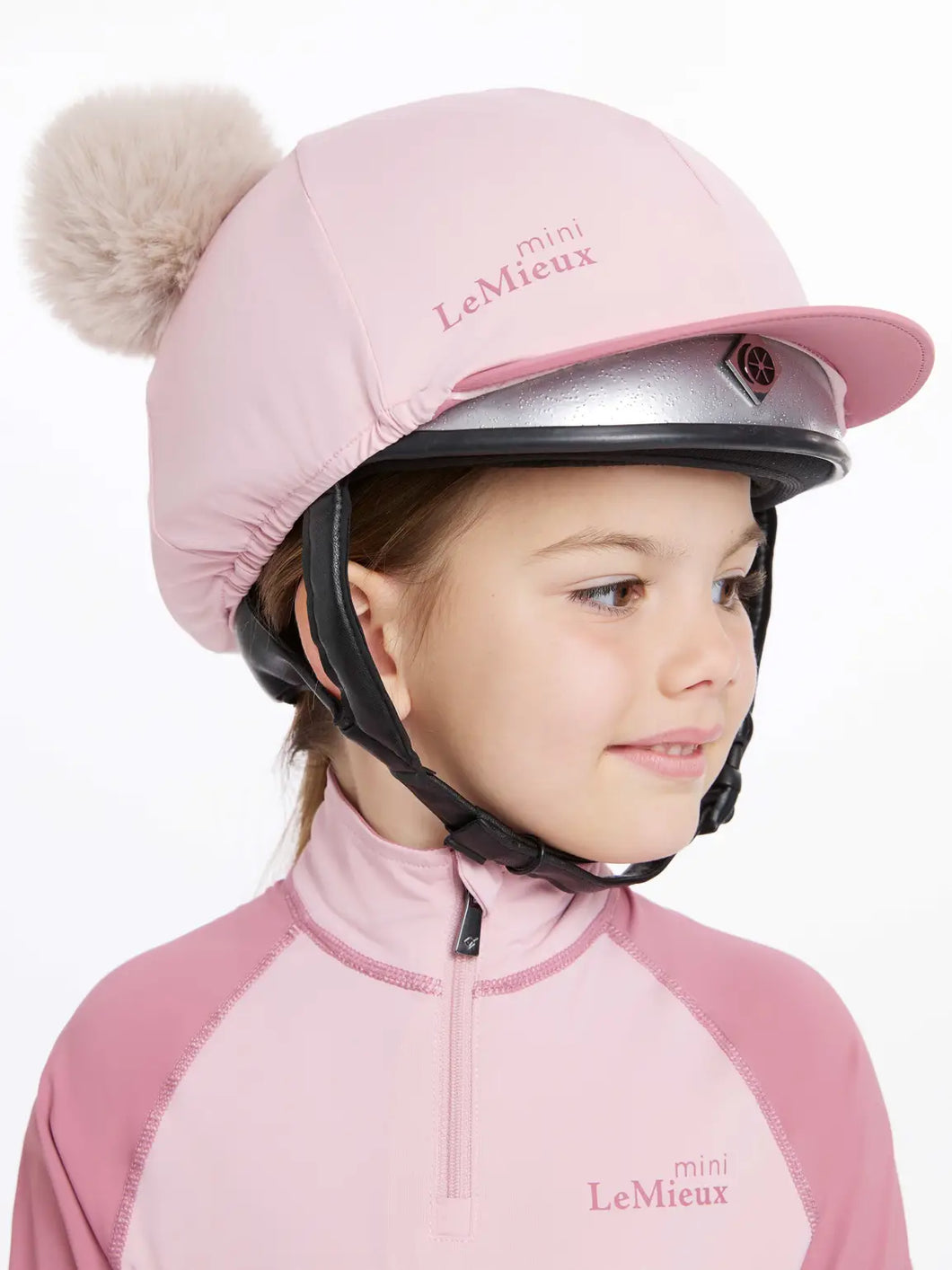 LeMieux Mini Double Pom Hat Silk Blossom