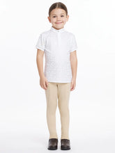 Load image into Gallery viewer, LeMieux Mini Bella Show Shirt White/Horseshoes
