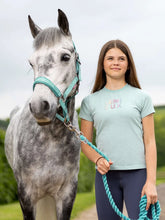 Load image into Gallery viewer, LeMieux Young Rider Arianna T-Shirt Aqua
