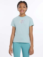 Load image into Gallery viewer, LeMieux Young Rider Arianna T-Shirt Aqua
