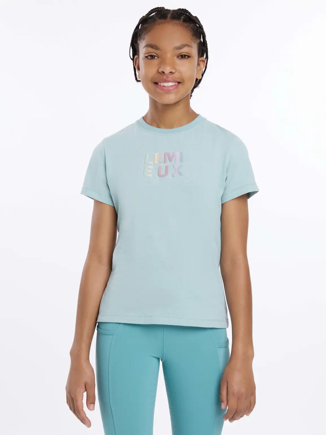 LeMieux Young Rider Arianna T-Shirt Aqua