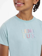 Load image into Gallery viewer, LeMieux Young Rider Arianna T-Shirt Aqua
