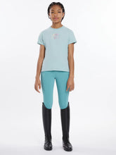 Load image into Gallery viewer, LeMieux Young Rider Arianna T-Shirt Aqua
