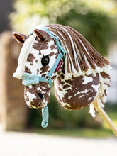 Load image into Gallery viewer, LeMieux Hobby Horse Vogue Headcollar &amp; Leadrope Lagoon
