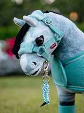 Load image into Gallery viewer, LeMieux Toy Pony Vogue Headcollar &amp; Leadrope Lagoon
