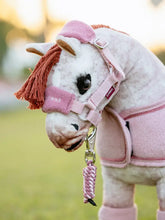 Load image into Gallery viewer, LeMieux Toy Pony Vogue Headcollar &amp; Leadrope Blossom
