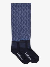Load image into Gallery viewer, LeMieux Footsie Socks Clea Dusk Blue
