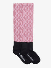 Load image into Gallery viewer, LeMieux Footsie Socks Clea Peony
