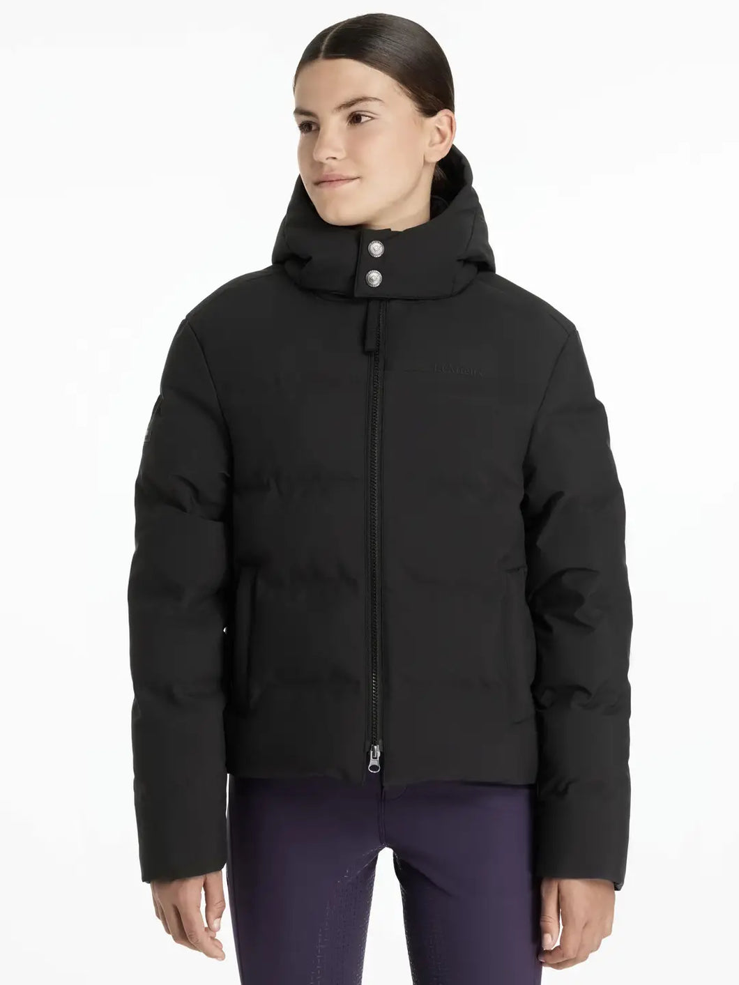 LeMieux Young Rider Daisy Waterproof Coat Black