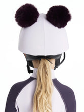 Load image into Gallery viewer, LeMieux Mini Double Pom Hat Silk Lilac
