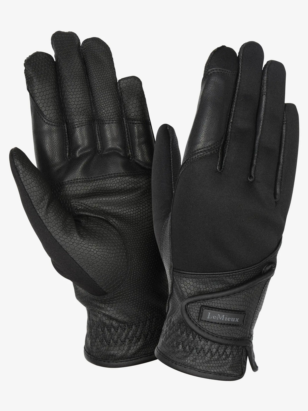 LeMieux Hybrid Riding Glove Black