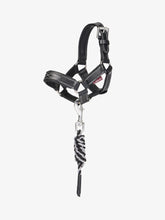 Load image into Gallery viewer, LeMieux Toy Pony Leather Headcollar &amp; Leadrope Black
