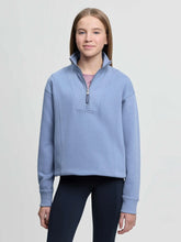 Load image into Gallery viewer, LeMieux Young Rider Vianne Quarter Zip Powder Blue
