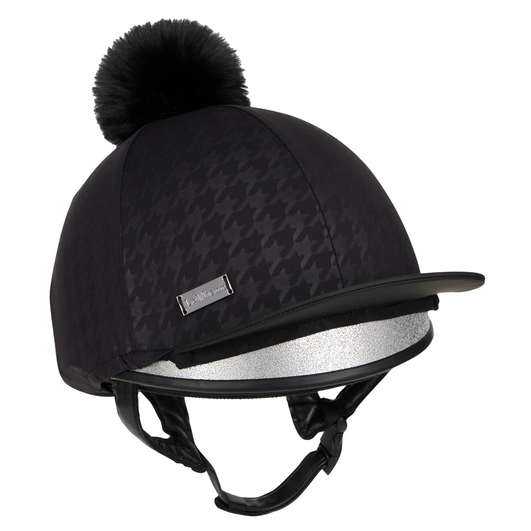 LeMieux Aspen Houndstooth Hat Silk