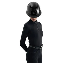 Load image into Gallery viewer, LeMieux Verv Competition Helmet Gloss Black
