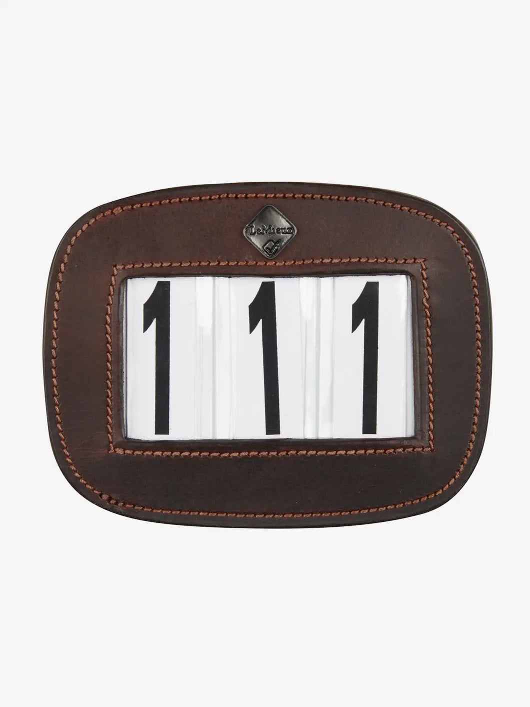 LeMieux Saddle Number Holder Brown