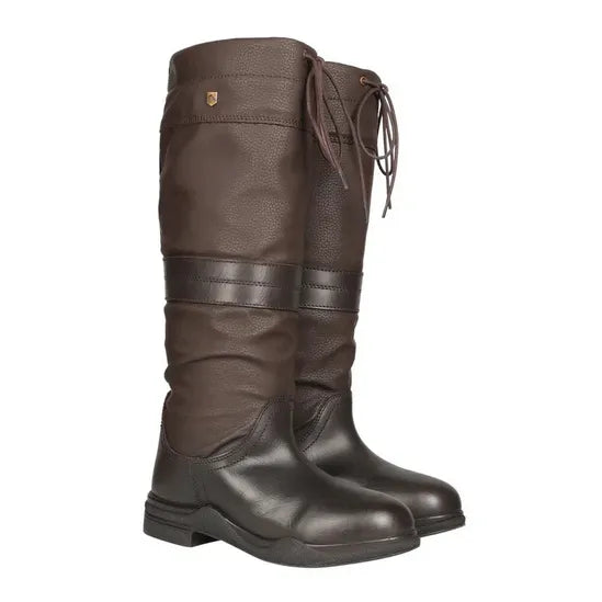 HY Equestrian Mossley Country Boots Brown