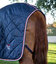 Load image into Gallery viewer, Premier Equine Tuscan Stable Rug 100g Navy
