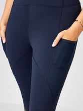 Load image into Gallery viewer, LeMieux Lucie Mesh Legging Navy
