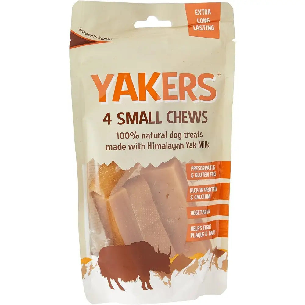 Yakers Dog Chew Small 4 pack