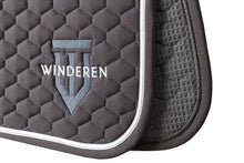 Load image into Gallery viewer, Winderen Saddle Pad Jumping Anthracite/Silver
