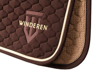 Load image into Gallery viewer, Winderen Saddle Pad Jumping Espresso/Gold

