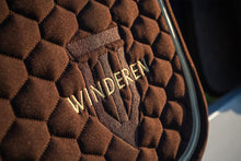 Load image into Gallery viewer, Winderen Saddle Pad Jumping Espresso/Gold

