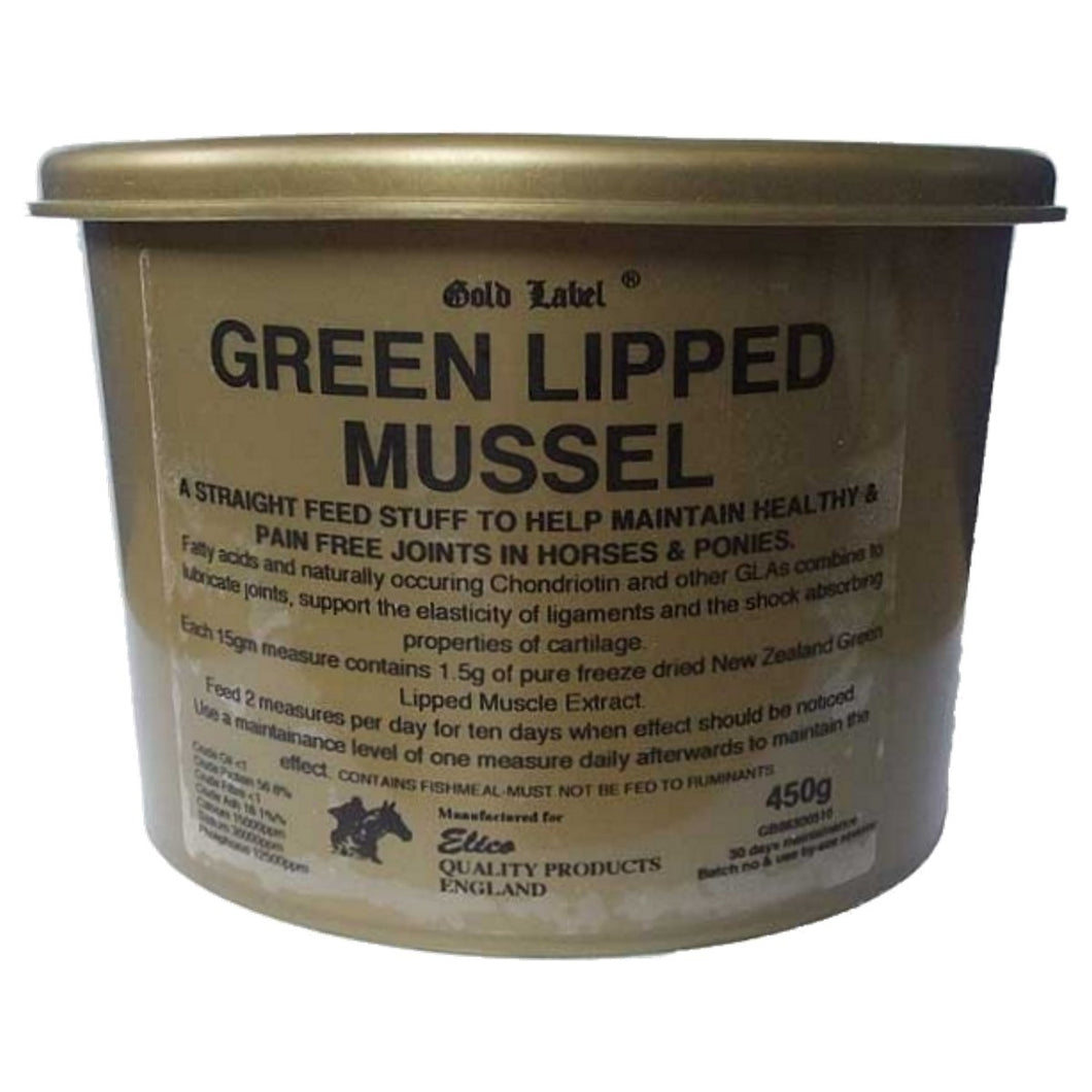 Gold Label Green Lipped Mussel 450g