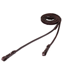Load image into Gallery viewer, BR Rolled Leather Half Grip Reins
