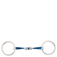 Load image into Gallery viewer, BR Double Jointed Loose Ring Snaffle Sweet Iron 14mm
