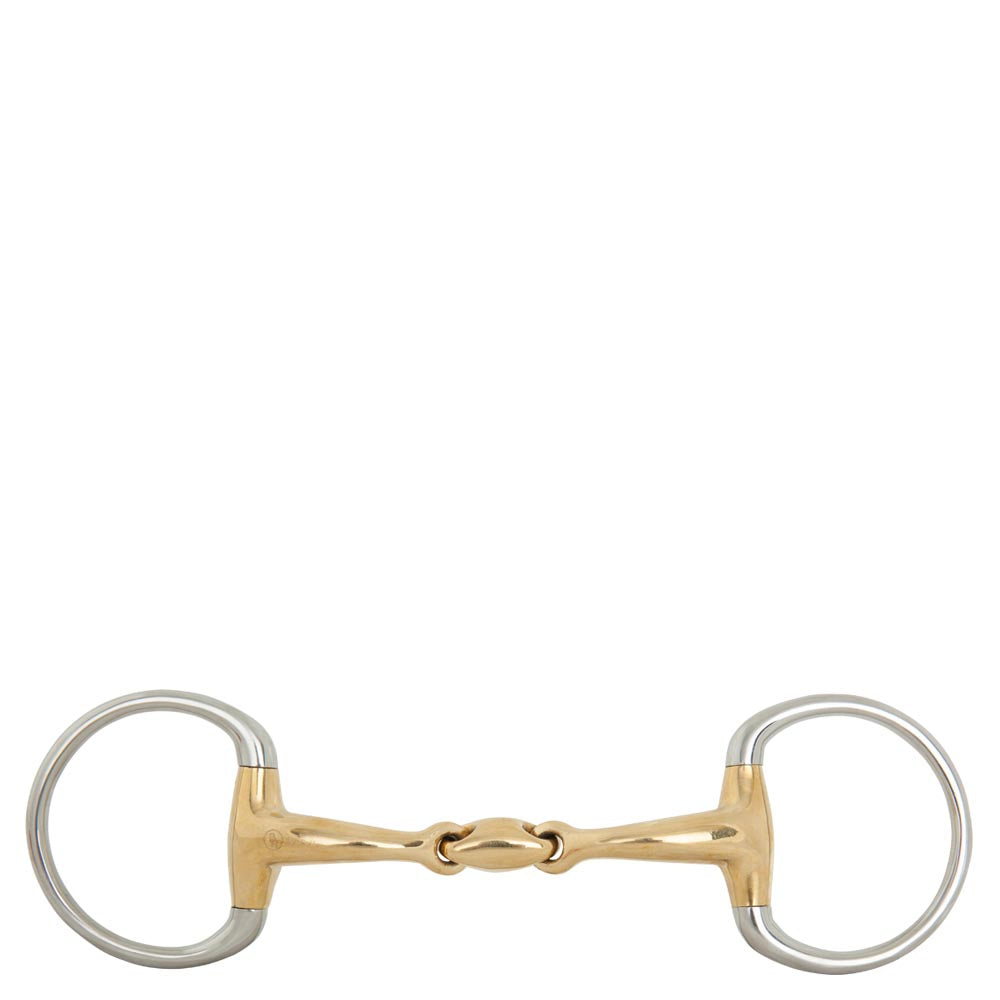 BR Double Jointed Eggbutt Snaffle Soft Contact 14mm Ø 65mm