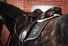 Load image into Gallery viewer, Winderen Saddle Pad Dressage Anthracite/Silver
